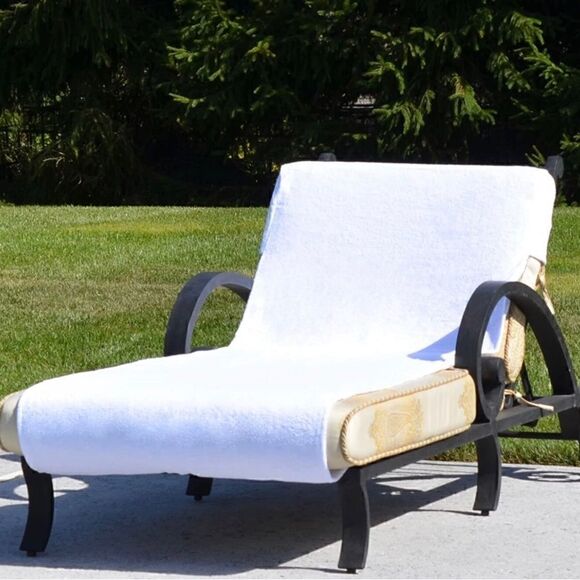 Linum Home Textiles CL00-SNP Standard Size Chaise Lounge Cover Turkish Cotton - Picture 2 of 7